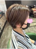 襟足スッキリ!×ハンサムショート♪