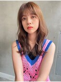 Aimee町田　くびれ巻きロング×ラテブラウン