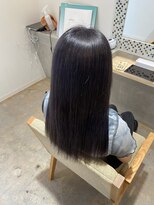 コレット 宇都宮(collet Gigi)&nbsp;ウルフ/マチルダボブ/ピンクベージュ/インナーグレージュ/暗髪