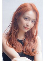 ラヴィエール(Laviere)&nbsp;[八王子/八王子駅]アプリコットオレンジ/ブリーチ/ハイトーン