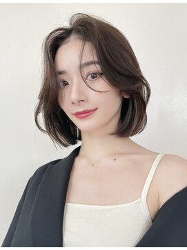 ベル 新宿(Belle) タッセルボブ×顔周りレイヤー