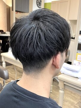 アルターリール(aL ter Rire) アッシュブラック/カルマパーマ/ベリーショート/鎌取/中村郁未