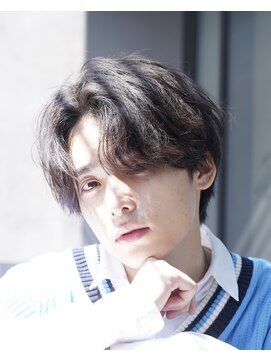 リップスヘアー 銀座(LIPPS hair) ゆるすぱ毛流れパーマ