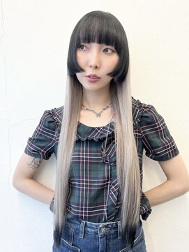 ココ 本八幡(KOKO) #黒髪#小顔#クラゲヘアー#オリーブグレー#ココアベージュ#美髪