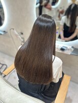 エヌ 大阪梅田店(enu)&nbsp;髪質改善/酸性縮毛矯正/艶髪/梅田/駅近/韓国風/透明感カラー