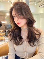 ロンド アンブル 四条烏丸(Lond ambre) 質感を最大限残したロングヘア 毛先まで綺麗なウェーブを堪能