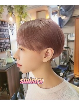 シニストラ(sinistra) ショートボブ★若みえ★都会的
