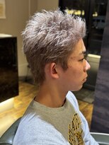 エクファフォーメン(EX-FA FOR MEN)&nbsp;ダークアッシュ/ニュアンスパーマ/韓国マッシュ/スペインカール