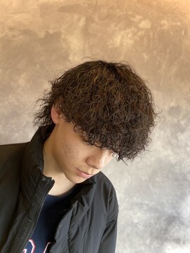 ヘアー クリエイト 縁(Hair Create en) ウルフ波巻き