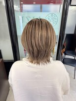 アイズ 本厚木(AIZU)&nbsp;白髪ぼかしハイライト ミルクティーベージュ