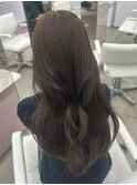 明るめチョコブラウン♪ 初カラーでも出来ます！