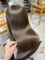 アイノアシェール 西宮(AInoa Cher) 【極上の髪質改善】カラーエステ/艶髪/オリーブカラー