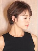 ショート・ボブ/白髪ぼかし/ハイライト/絶壁解消/30代/40代/50代