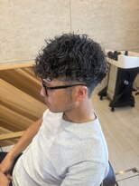 アメラボ 植田山店(Amelab)&nbsp;【イケオジ】スパイラルパーマで大人っぽくかっこよく名古屋