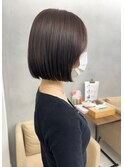 ストレート　ボブスタイル