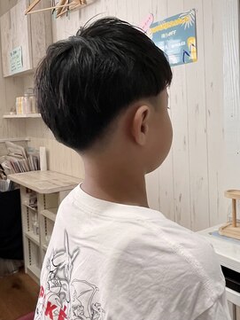 マルキーズ(marquise) ツーブロックキッズカット【安佐南区】