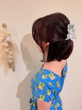 ファム(fam.) ナチュラルハーフアップ