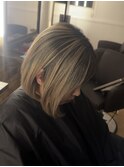 海外ヘアーハイライトケアブリーチダブルカラー