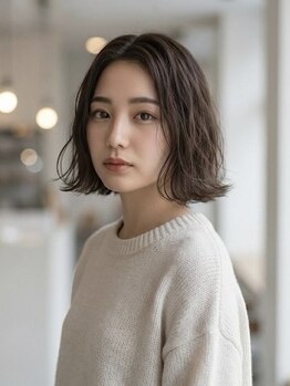 ワーフ ウエスト(wharf west)の写真/【オーガニックカラー＋カット￥5500】高技術×高品質をリーズナブルな価格で！いつでもキレイに♪