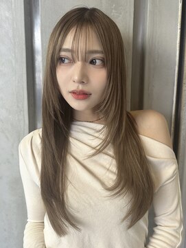 プール(POOL) 【TAISEI】ロングカット×スモーキーグレージュ×ウルトワTR