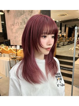 ユナイテッドビューティー 金沢(UNITED BEAUTY) ピンク レイヤー