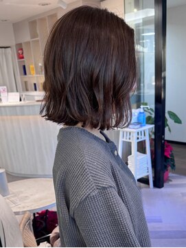 ビファイン 本店(Befine) トワイライトブラウン×ミディアムボブ★