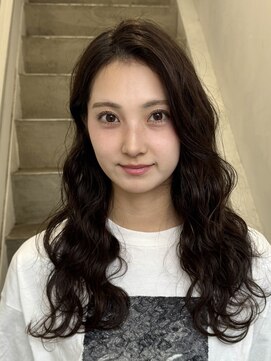 クロト(Clotho) 波巻きパーマ/ロング髪質改善白髪ぼかしセミロングボブショート