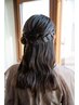 【割引】【スマート支払】婚活/お見合い用印象ヘアメイク¥20,000→¥13,400