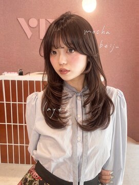 ボタン コロン 表参道 原宿(VOTAN COLON) 柔らかいブラウンと、レイヤーカット♪・"