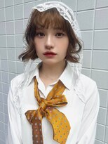 ブラウン(Brown) 透明感bob .