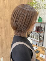 アノネ(anone)&nbsp;ボブレイヤー×オリーブベージュ