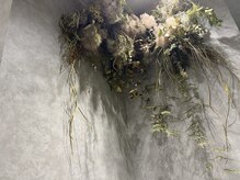 ザ ハーバルデイズ 広島並木通り店(THE HERBAL DAYS)の雰囲気（入り口を開けると可愛いグリーンでお出迎え◎オーガニックカラー）
