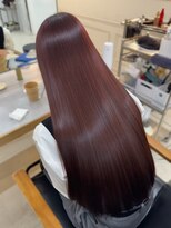エクラ(ECLAT)&nbsp;縮毛矯正×カシスブラウン