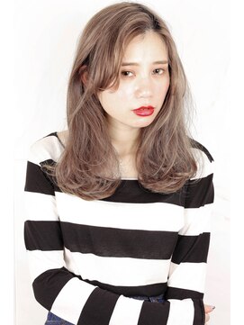 ヘアサロンガリカアオヤマ(hair salon Gallica aoyama) ☆ グレージュ & 毛束感 ☆ メルトカラー medium style☆