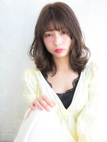 ルティア(Lutia) 暗髪 エレガント シースルーバング