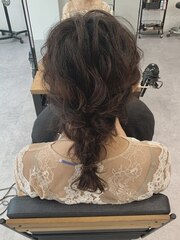 お呼ばれヘアアレンジ