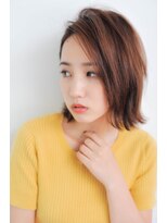 プリマ(PRIMA)&nbsp;ツヤと空気感を演出☆レイヤー×ボブスタイル１