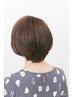 【ノンジアミンカラー白髪染め】ザクロペインター+カット