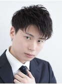 メンズ/メンズカット/刈り上げ/ニュアンスパーマ/眉毛/学割/盛岡