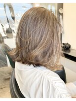 ルーヴェ(LOWE)&nbsp;【なつみ】楽ちんヘア白髪ぼかし極細ハイライトベージュ