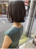 外はねボブ レイヤーボブ 【メルティカラー似合わせカット】