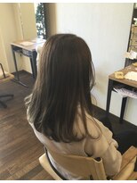 ヘア デザイン ルーシュ(HAIR DESIGN ruche) ミルキーベージュ