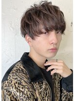 ロミーオム 本厚木(ROMMY. Homme)&nbsp;束感マッシュ◎シアーベージュ◎ひし形シルエット　ロミーオム