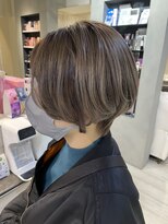 ヘアー ミッション 心斎橋店(hair Mission) ハンサムショートグレージュグラデーション