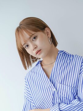 トイジー(toisy) ボブ/オレンジベージュ/シースルー/天王町/保土ヶ谷/相鉄線