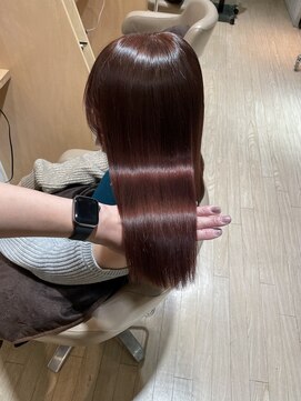 ロンドメリア 天神大名店(Lond Melia) 髪質改善縮毛矯正でツヤサラストレート 髪質改善/艶髪/縮毛矯正/