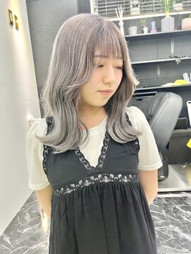 チュダック(ChuDuck) 韓国風《グレージュ》ブリーチ/ケアブリーチ/ダブルカラー