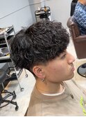 新潟メンズパーマ　新潟波巻き　新潟波巻きスパイラル