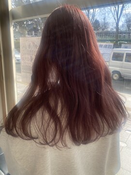 プランタン フォー ヘアー(printemps FOR HAIR) ピンクベージュ__ピンクカラー__暖色カラー