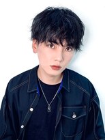 ツイストスパイラルスマートマッシュ黒髪韓国20代30代40代表参道